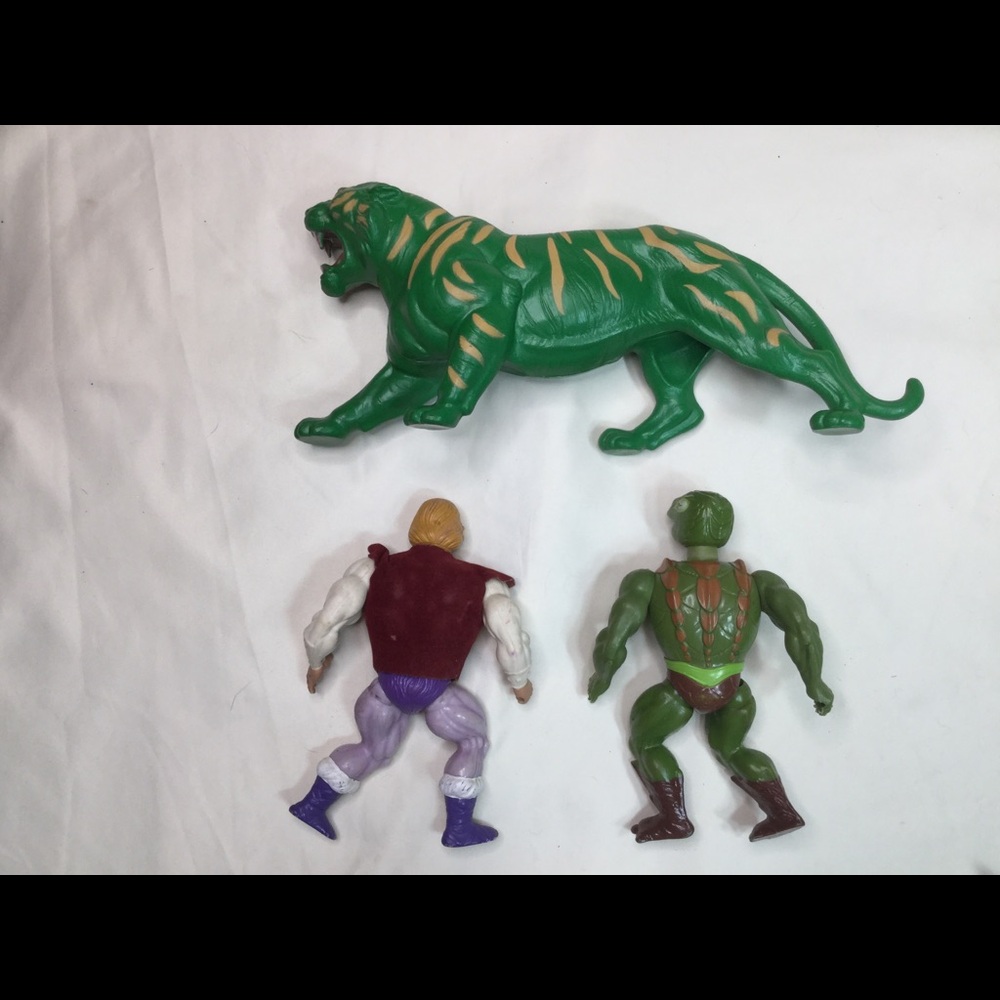 Vintage Masters of the Universe MOTU Kobra Kahn Prince Adam Battle Cat - Picture 2 of 13